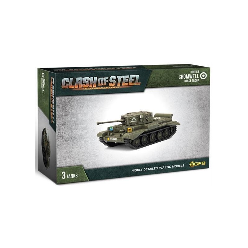 Cromwell Recce Troop (x3 Plastic)  -- Preorder --