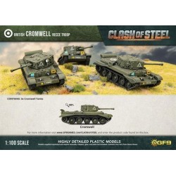 Cromwell Recce Troop (x3 Plastic)  -- Preorder --