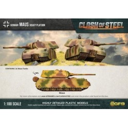 Maus Heavy Tank Platoon (x2 Plastic)