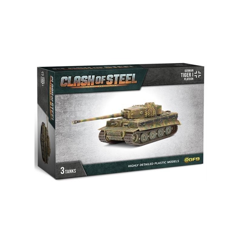 Tiger I Tank Platoon (x3 Plastic)  -- Preorder --